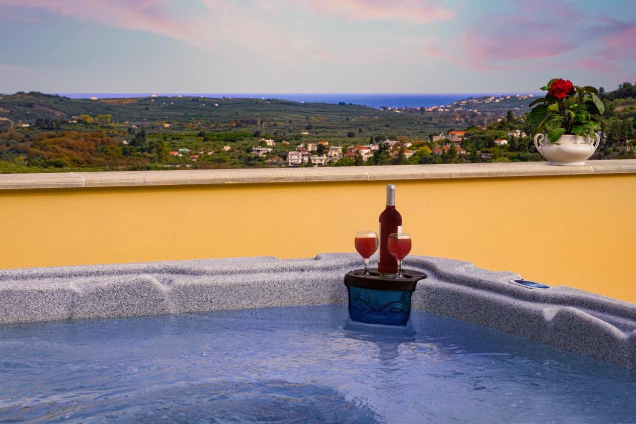 Villa Erontas - Private Heated Jacuzzi Makhairoí Exteriér fotografie