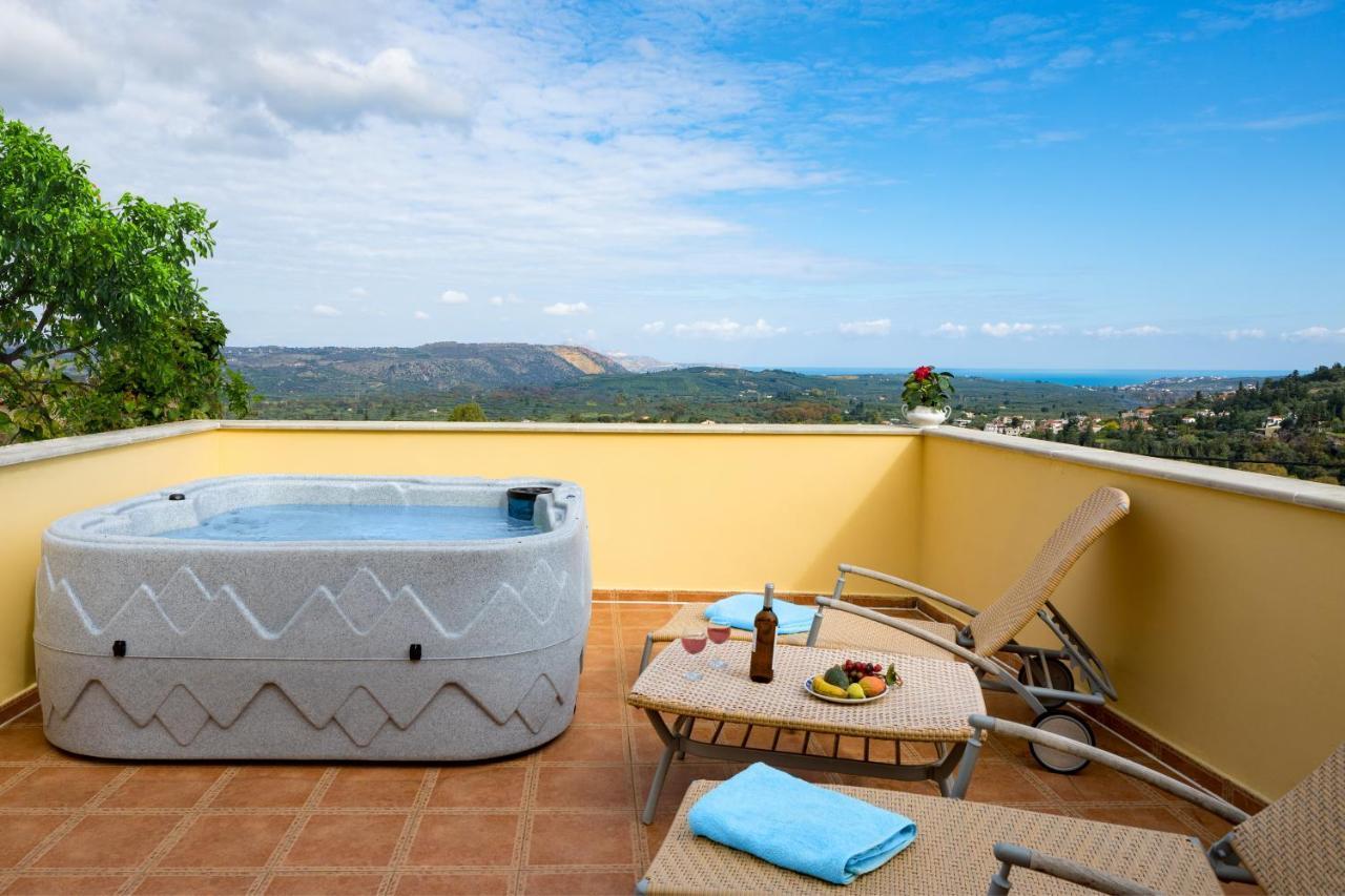 Villa Erontas - Private Heated Jacuzzi Makhairoí Exteriér fotografie
