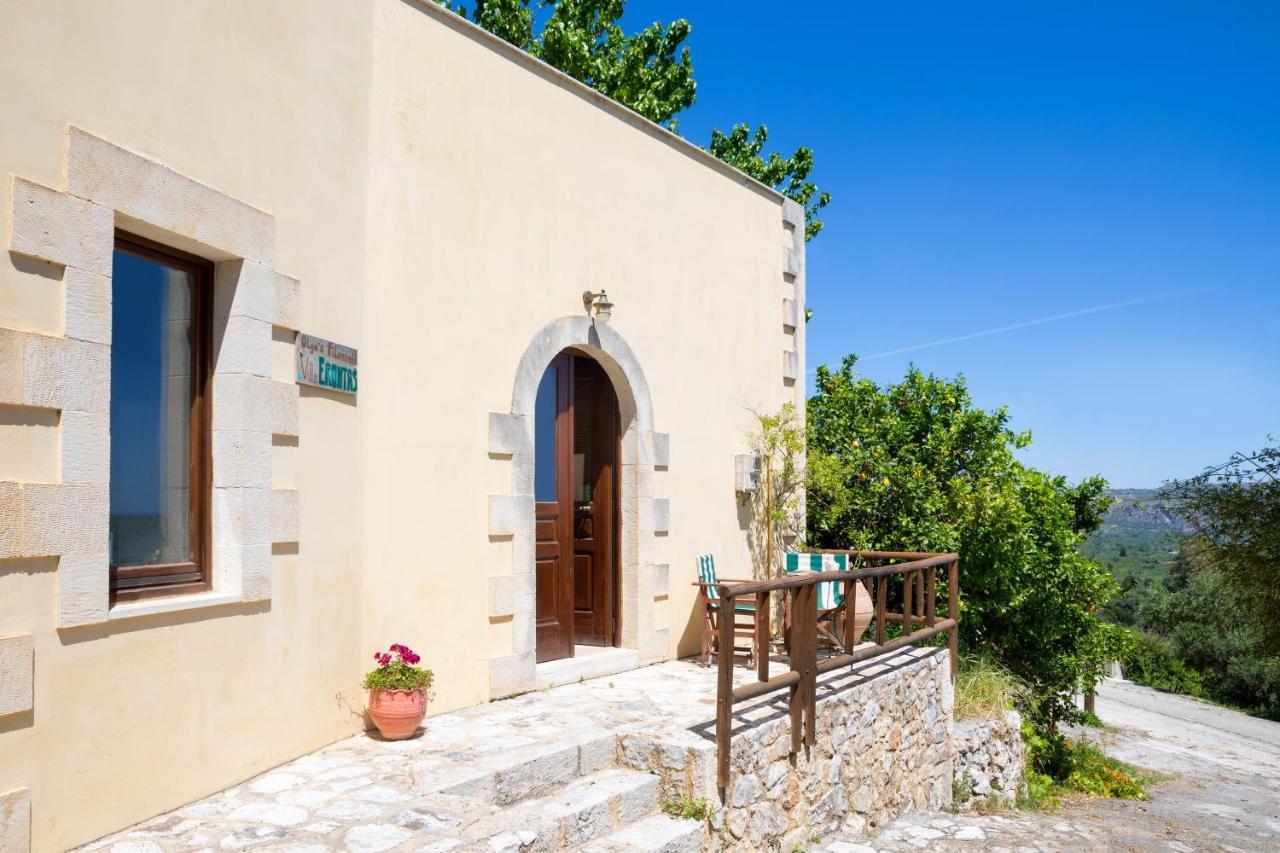 Villa Erontas - Private Heated Jacuzzi Makhairoí Exteriér fotografie