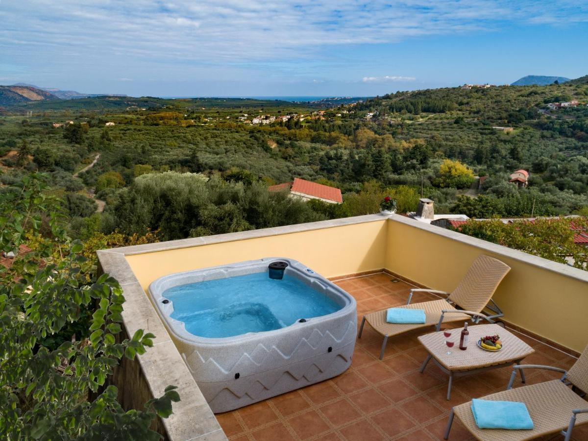 Villa Erontas - Private Heated Jacuzzi Makhairoí Exteriér fotografie
